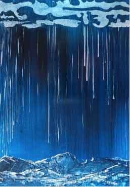 Light and Space: Mountain Rain by Cynthia McLoughlin