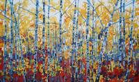Birch Forest by Holly Lombardo