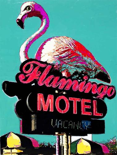 Flamingo Hotel by Holly Manneck