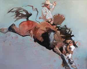Saddlebronc by Peggy Judy