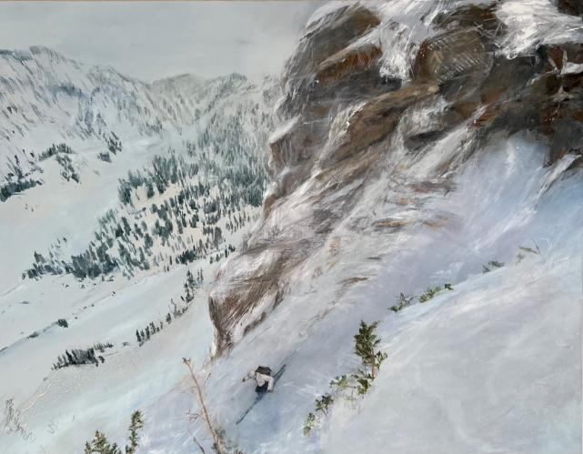 Elevation: In the Moment, Skiing the Chutes by Cynthia McLoughlin