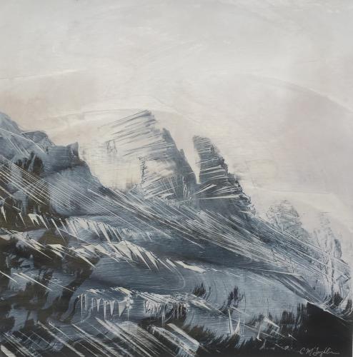 Elevation: Misty Ridgeline by Cynthia McLoughlin