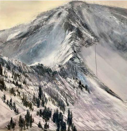 Elevation: Snowbird Melting by Cynthia McLoughlin
