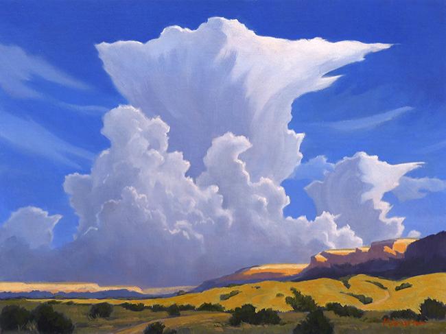 Storm Along the Escarpment by Michael Baum